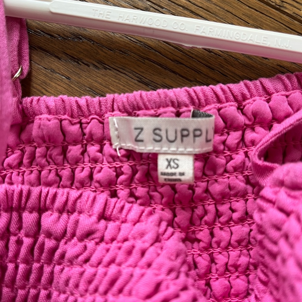 Z Supply Beachside Midi Dress Pink New - Picture 4 of 6